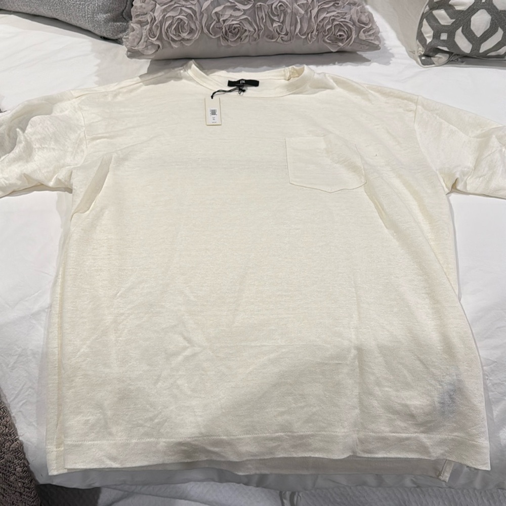 New with tags Banana republic men’s linen tee size Tall XL